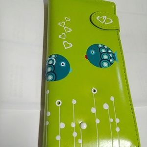 New Shagwear Wallet, Fish With Bubbles